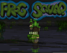 Frog Squad game logo